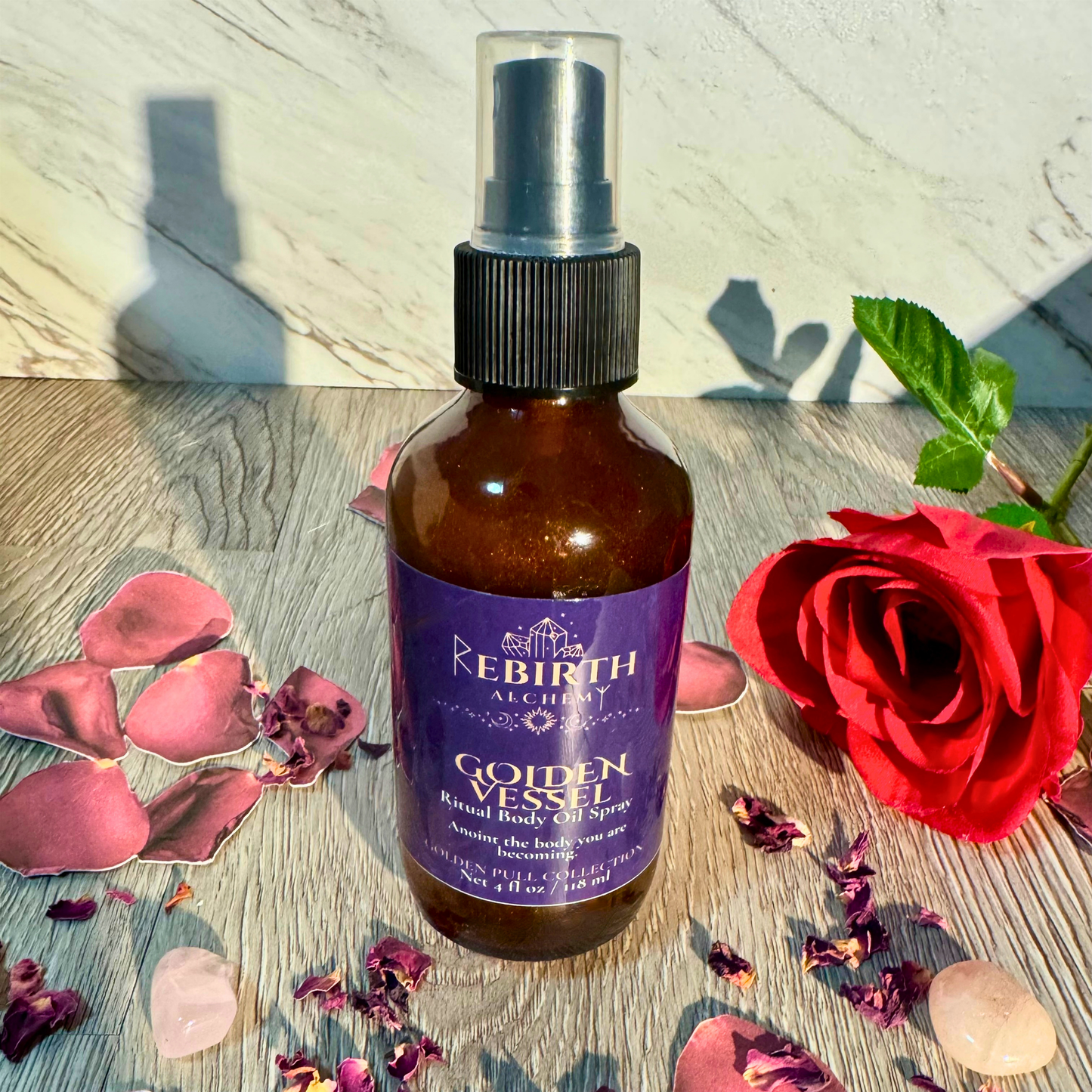GOLDEN VESSEL BODY OIL SPRAY