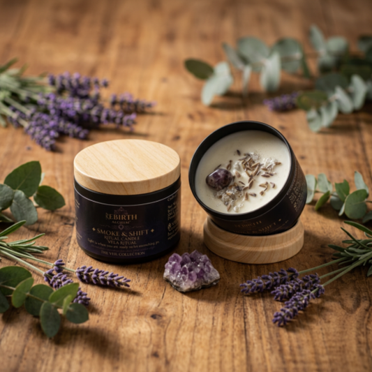 SMOKE & SHIFT RITUAL CANDLE